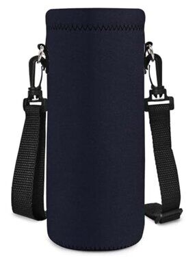Neoprene Water Bottle Sling Bag Crossbody Carrier Holder Pouch with Strap